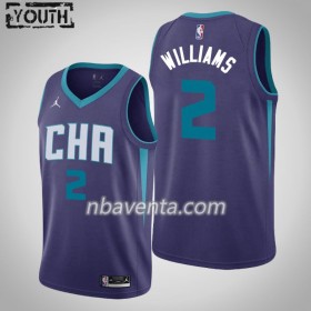 Camiseta Niños Charlotte Hornets Marvin Williams 2 2019-20 Jordan Brand Statement Edition Swingman